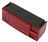 tail lights submersible led combination light for trailers over 80 inch wide - red passenger side
