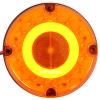 tail lights submersible glolight led trailer turn signal and parking light - 32 diodes round amber lens