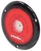 tail lights stop/turn/tail/backup fusion led trailer light - stop turn backup submersible round red/clear lens