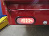 Fusion LED Trailer Tail Light - Stop, Tail, Turn, Backup - Submersible - Oval - Red/Clear Lens Recessed Mount STL211RB
