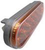 optronics trailer lights tail submersible miro-flex led light - parking and turn signal oval amber