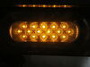 0  trailer lights optronics tail 6-1/2l x 2-5/16w inch miro-flex led light - parking and turn signal submersible oval amber