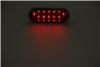 tail lights submersible tinted miro-flex led trailer light - stop turn 12 diodes clear lens