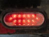0  tail lights submersible tinted miro-flex led trailer light - stop turn 12 diodes clear lens