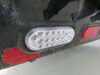0  tail lights stop/turn/tail miro-flex led trailer light - stop turn submersible 12 diodes clear lens