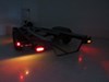 0  tail lights 6-1/2l x 2-5/16w inch miro-flex led trailer light - stop turn submersible 12 diodes clear lens