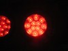 0  tail lights stop/turn/tail miro-flex led trailer light - submersible 12 diodes round red lens 24v