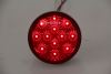 tail lights submersible miro-flex led trailer light - stop/turn/tail 12 diodes round red lens 24v