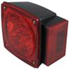 tail lights submersible miro-flex led trailer light - 6 function 18 diodes square red passenger