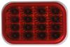 Miro-Flex LED Tail Light - Stop, Tail, Turn - Submersible - 16 Diodes - Red - Qty 1 Submersible Lights STL35RB