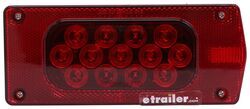 LED Tail Light for Trailers Over 80" Wide - 7 Function - Submersible - 17 Diodes - Passenger   