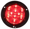 Optronics LED Trailer Tail Light - Stop, Turn, Tail - Submersible - 10 Diodes - Round - Red Lens Round STL42RB
