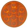 submersible lights 4 inch diameter led trailer turn and parking light - 10 diodes round amber lens