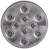submersible lights 4 inch diameter sealed round led trailer stop/turn/tail light 3-function 10 diode - red w/ clear lens