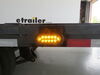 0  tail lights submersible hyperx led trailer parking light with turn function - 12 diodes oval amber lens