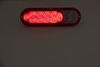 Fusion LED Trailer Tail Light - Stop, Tail, Turn, Backup - Submersible - Oval - Red/Clear Lens Submersible Lights STL68RB