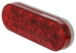 Optronics LED Trailer Tail Light - Stop, Tail, Turn - Submersible - 10 Diodes - Red Lens - STL72RB