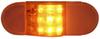 Optronics LED Side Marker Light and Mid-Ship Turn Signal - Submersible - 9 Diodes - Amber Lens LED Light STL75AB