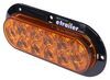 Optronics LED Trailer Parking Light with Turn Function - Submersible - 10 Diodes - Oval - Amber Lens Oval STL78AB