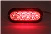tail lights 7-9/16l x 3-5/16w optronics led trailer light - stop turn submersible 10 diode oval clear lens
