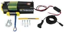 Superwinch S7500 Trailer Winch - Synthetic Rope - Hawse Fairlead - 7,500 lbs