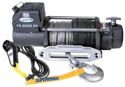 Superwinch Tiger Shark Off-Road Winch - Synthetic Rope - Hawse Fairlead - 9,500 lbs