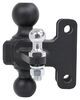 trailer hitch ball mount platform sway control 2-ball for bulletproof hitches - 2 inch and 2-5/16 balls