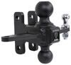 trailer hitch ball mount sway control 2-ball platform for bulletproof hitches - 2 inch and 2-5/16 balls