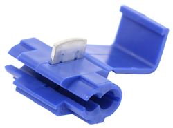 Quick Splices - Self-Stripping Connector - Closed Port - 14-16-18 Gauge - Blue - Qty 1 - SWC502905-1