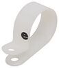 tools for wiring cable clamp - white natural nylon 7/8 inch diameter closed id qty 1
