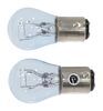 sylvania vehicle lights interior light tail 1157 1157st mini incandescent bulb - silverstar 8.3/26.9 watt qty 2