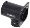 valterra rv sewer hose fittings cross 3 inch diameter sanitary reducing tee - lug x rotating flange 1-1/2 hub