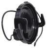 rv waste valves valterra valve cap w/ garden hose inlet - 3 inch black