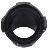 sewer adapters hose to waste valve valterra adapter for rv - 3 inch bayonet fitting 45 degree black