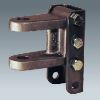clevis mount 20000 lbs gtw dexter 2-tang w/ 2-position adjustable channel - 1 inch pin hole 20k