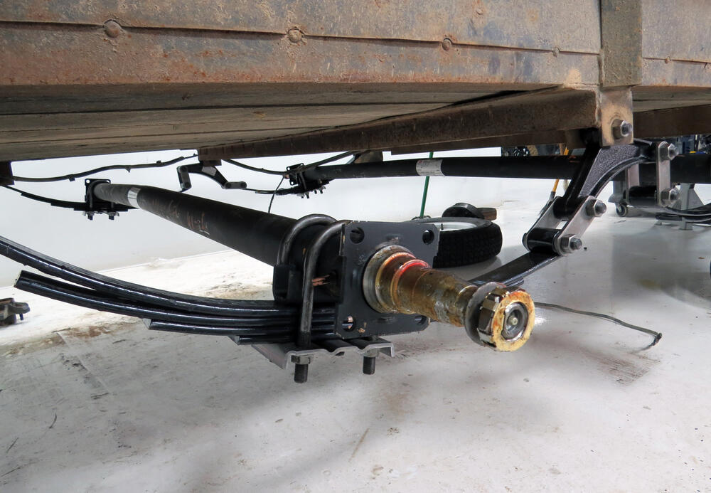 Dexter Trailer Axle Beam With Ez Lube Spindles 89 Long 3500 Lbs