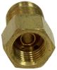 brake actuator trailer brakes line components replacement brass connector for dexter disc actuators - qty 1