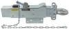 surge brake actuator lunette ring titan zinc-plated adjustable-channel w electric lockout - disc 12 500 lbs