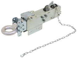 Titan Zinc-Plated, Adjustable-Channel Brake Actuator - Disc - Lunette Ring - Bolt On - 20,000 lbs