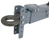surge brake actuator straight tongue coupler titan - drum primed 3 inch lunette ring 5 position adjustable channel 20k