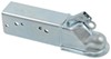 3 inch channel dexter zinc-plated straight-tongue coupler - 21 000 lbs