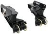 leaf spring replacement system timbren silent ride suspension for single axle trailers w/ 3-1/2 inch round axles - 8 000 lbs