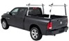 fixed height over the bed thule tracrac sr sliding truck ladder rack - 1 250 lbs