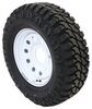 tire with wheel radial taskmaster st235/75r15 off-road w/ 15 inch vesper white mod - 6 on 5-1/2 lr d
