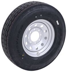 Provider ST235/85R16 Radial Trailer Tire w/ 16" Vesper Silver Mod Wheel - 8 on 6-1/2 - LR G - TA26FR