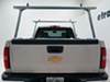 2009 gmc sierra  truck bed fixed height thule tracrac tracone ladder rack - mount 800 lbs silver