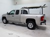 2009 gmc sierra  truck bed over the thule tracrac tracone ladder rack - fixed mount 800 lbs silver