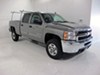 2014 chevrolet silverado  truck bed fixed height thule tracrac tracone ladder rack - mount 800 lbs silver