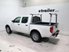 2016 nissan frontier  truck bed fixed height thule tracrac tracone ladder rack - mount 800 lbs silver