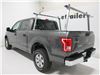 2017 ford f-150  truck bed fixed height thule tracrac tracone ladder rack - mount 800 lbs silver
